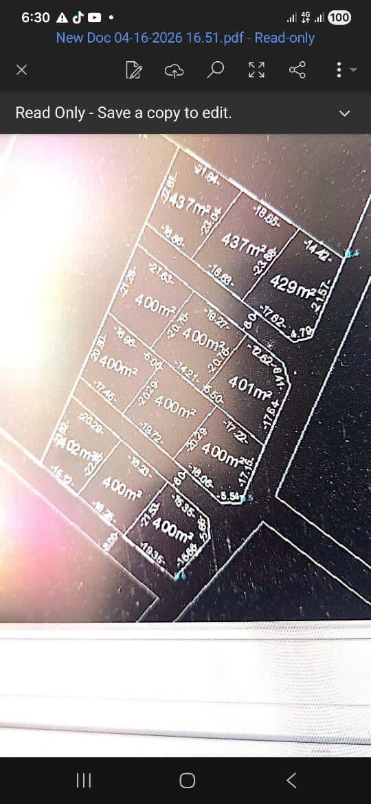 12 plots of titled land, 700m away from the prime ministe...